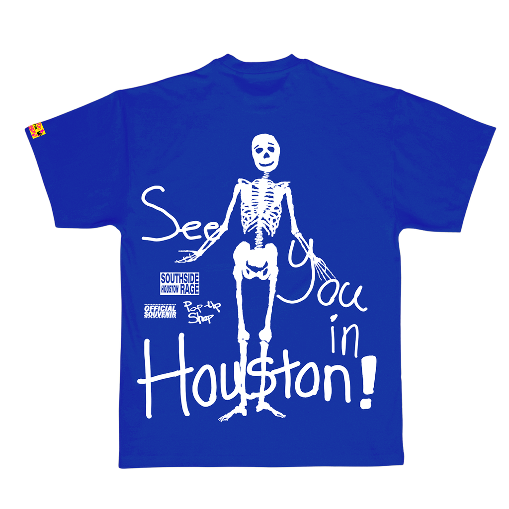 SEE YOU IN HOUSTON TEE (BLUE)