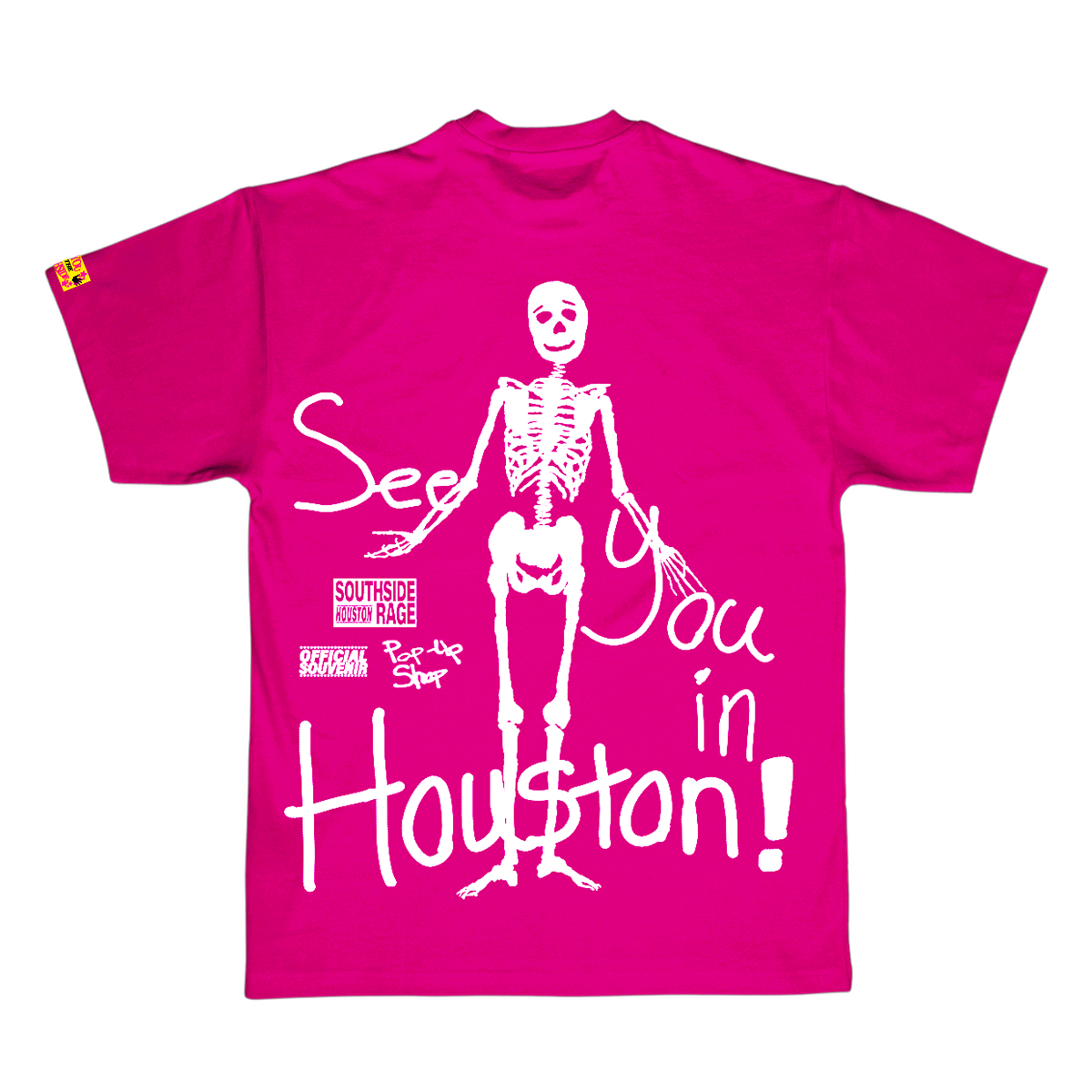 SEE YOU IN HOUSTON TEE (PINK)